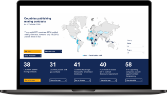 EITI contract transparency tracker